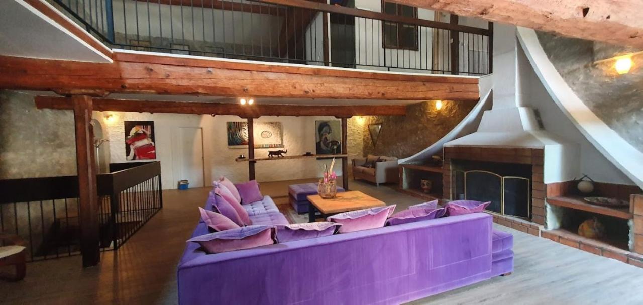 Gite De 420 Metres Carres Dans Chateau L'Ange Au Violon Jusqu'A 13 Couchages Conques-sur-Orbiel Dış mekan fotoğraf