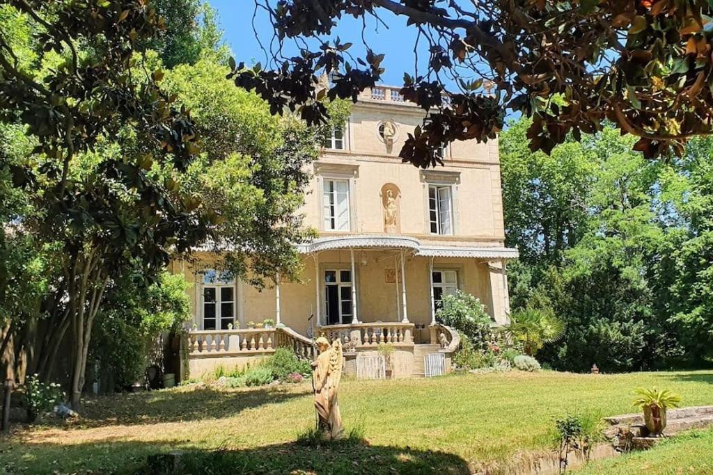 Gite De 420 Metres Carres Dans Chateau L'Ange Au Violon Jusqu'A 13 Couchages Conques-sur-Orbiel Dış mekan fotoğraf